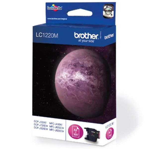 Картридж для принтера и МФУ Brother LC1220M пурпурный, [lc1220m]