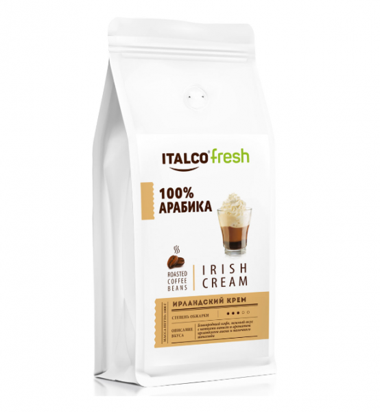 Кофе зерновой Italco Irish Cream обжарка средняя 1 0.5 кг