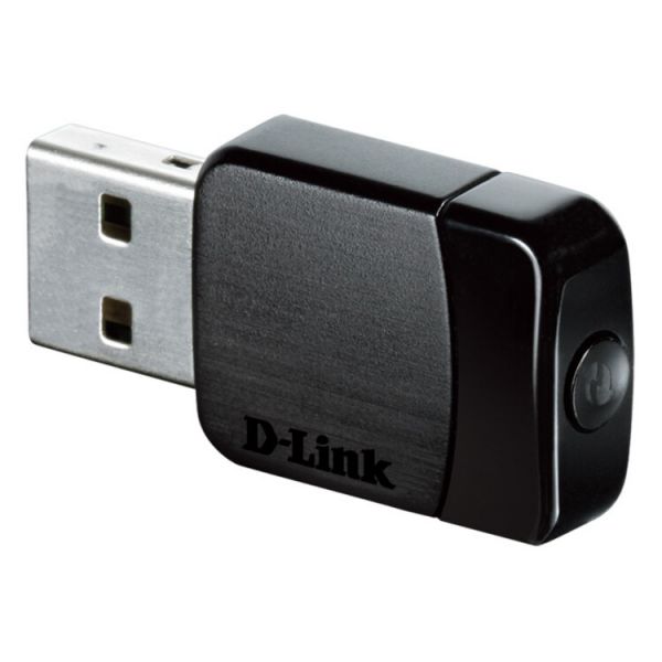 Сетевой адаптер D-link DWA-171/RU WiFi USB 2.0, черный